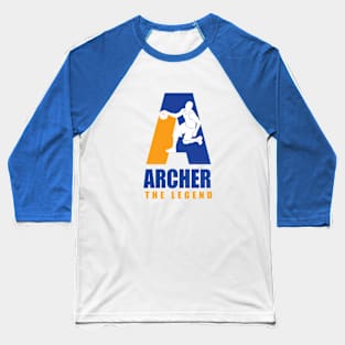 Archer Custom Player Basketball Your Name The Legend Baseball T-Shirt